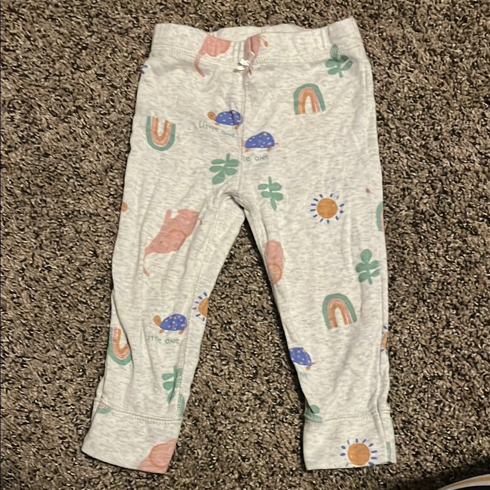 Baby Printed Leggings - Multicolor